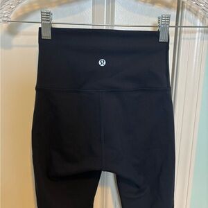 Lululemon Long Biker Shorts Navy Blue
